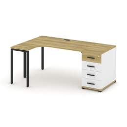 Стол эргономичный Concept CN.SA-401 Металл черный